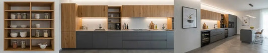 Bucatarii din PAL si MDF: Cum imbini durabilitatea cu designul modern